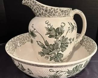 Chester England Wash BasinPitcher