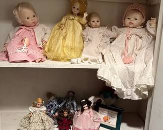Alexandra Doll and Vintage Dolls