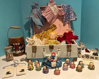 Vintage Campbells Soup Doll With Accessories  European Items