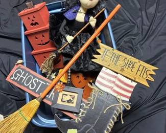 Halloween  Fall Mystery Bin Decor