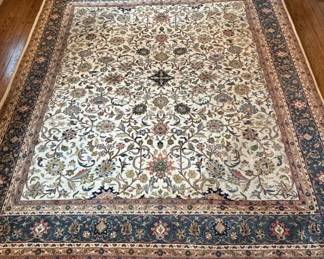 Area Rug 100 Wool Handmade 8 X 10 with Pad