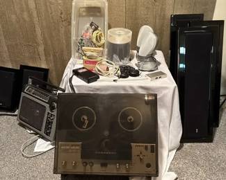 Tandberg Reel To Reel, BW Speakers, JBL Speakers  More