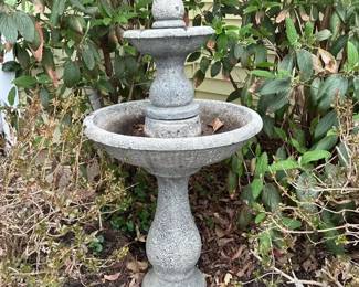 Concrete Fountain, Electrical