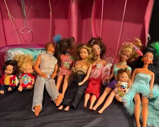 Barbie  Ken Dolls Mattel