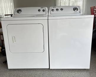Whirlpool Washing Machine  Electric Dryer