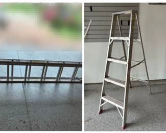 Cuprum Aluminum Extension Ladder  Werner 5 Step Ladder