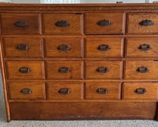 001 Antique Apothecary Cabinet