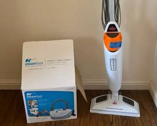 Bissell and Steamfast Steam Cleaners