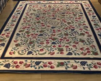 Area Rug 100 Virgin Wool with Pad