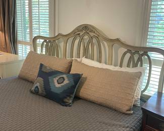 Chinoiserie king headboard