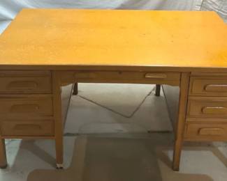 Vintage Solid Wood Desk