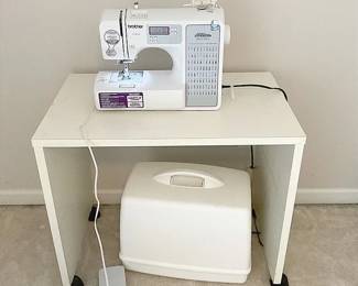 Brother Sewing Machine And Table