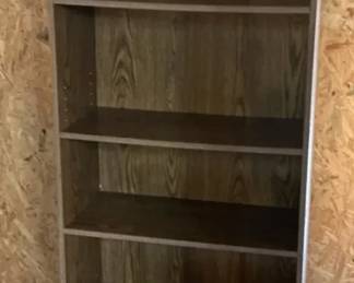 Brown Wooden Bookcase
