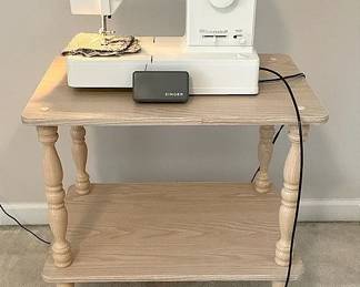 Singer Sewing Machine And Table