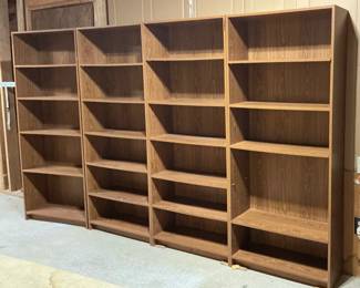 Four Engineered Shelves