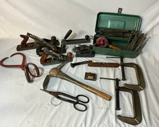 Vintage Wood Planes And Woodworking Tools