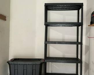 Black Shelf  Husky Container