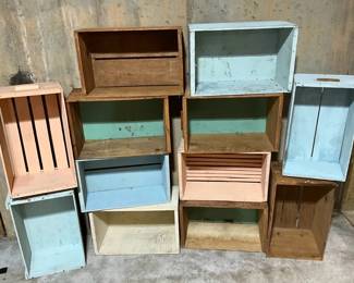 Assorted Wooden Crates