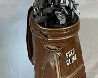 Wilson Mizuno Golf Clubs And Bag
