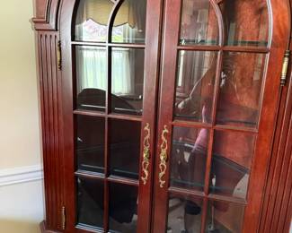 Real nice corner cabinet