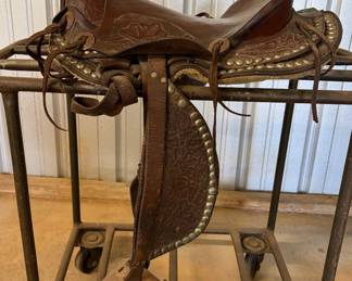 A Few Vintage Horse Saddles Available 