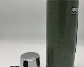 Vintage Green Aladdin Stanley Thermos- 1 Quart 