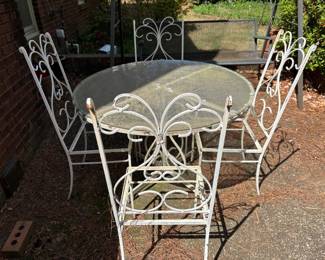 Wrought Iron Table