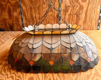 Lead hanging chandelier