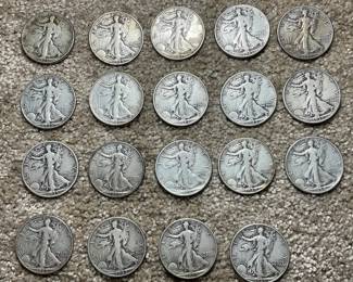 We have a generous amount of bulk silver lots