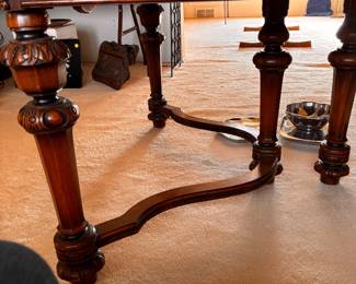 Antique dining table early 1900s