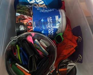 Beer tote Ice buckets cozy & can openers