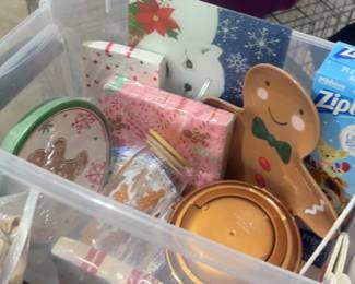 Gingerbread tote all new items