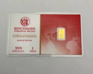 1 Grain Gold Bar