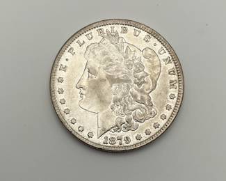 1879 US Morgan Silver Dollar