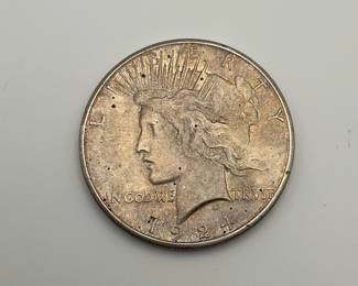 1924-S Peace Dollar