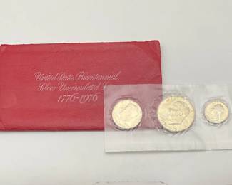 1976 US Bicentennial Silver Uncirculated Set