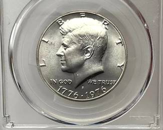 1976-S Silver Kennedy Half Dollar