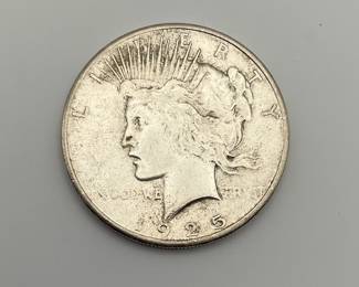 1925 US Peace Silver Dollar