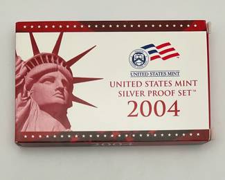 2004 US Mint Silver Proof Set