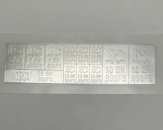Patriots Coin Fractional Silver Bar