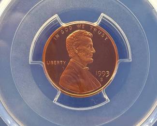 1993-S Proof Lincoln Cent PCGS PR69 RD DCAM