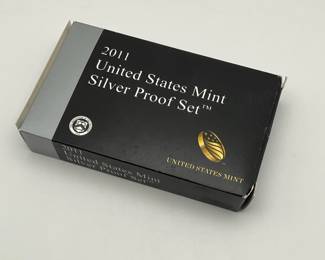 2011 US Mint Silver Proof Set