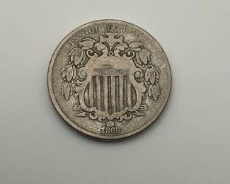 1868 US Shield Nickel