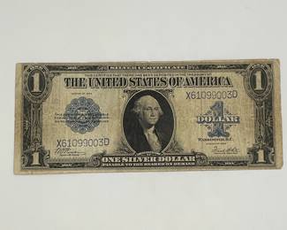 1923 $1 Silver Certificate