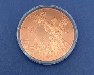 5 Oz. Copper Mexican Libertad