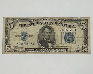 1934-C $5 Silver Certificate