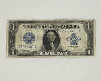 1923 $1 Silver Certificate