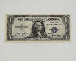 1935-D Uncirculated $1 Silver Certificate
