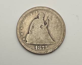 1875-S 20-Cent Piece