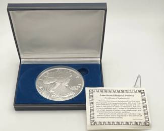 One Pound Silver Medallion